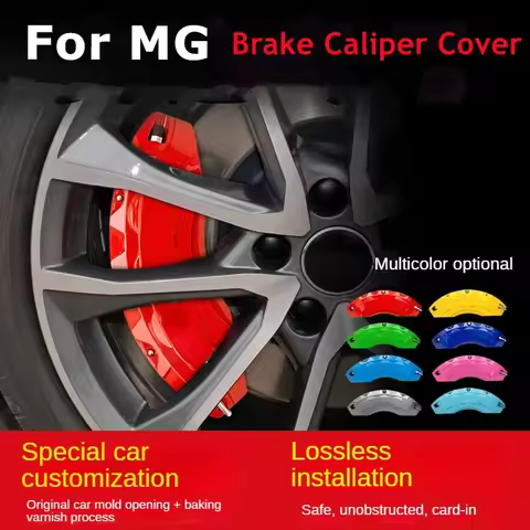 For MG Car Brake Caliper Cover Aluminum Front Rear Fit Morris Garages ZS EV HS Extenger V80 MG3 MG5 