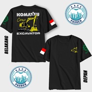 KOMATSU Crew Excavator Mining T-Shirt | Mining T-Shirts | HEAVY EQUIPMENT Operator T-SHIRT | NEWEST 