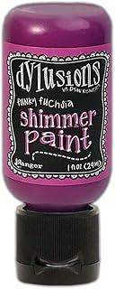 Dylusions Shimmer Paint 1oz-Funky Fuchsia -DYU-74427