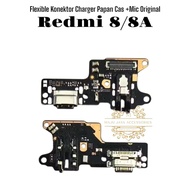 Flexible Connector Charger Con Cas + Mic Redmi 8 8A Original