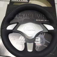 Ca | Steering Wheel Racing / / / M3 Genuine Leather-Car Steering Wheel - Leather Car Onderdil