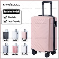 TRAVELCUL Durable Luggage Travel Bag 20/24/28 inch Travel Flight Suitcase Hand Carry Luggage With Lo