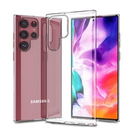 Samsung Galaxy S23 S22 S21 Ultra S21 FE S20 Plus S10 S9 S8 S7 Edge Note 20 5G 10 Lite A04 A04s A04e A14 LTE A24 4G A34 A54  Clear Transparent Soft TPU Phone Case Slim Protective