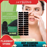 Jaysuing Bamboo Charcoal Deep Cleansing Nose Patches Blackheads Deep Cleansing Shrink Pore Nose Stic