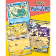 Pokemon Center UK - Illustration Contest Cards 2024 / Pokemon Day 2025 Eevee