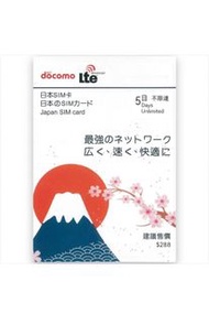 Docomo sim卡 日本電話卡 日本 Japan sim card