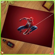 Cartoon Spiderman Rug Anime Floor Mat Door Mat Bathroom Mat Non-Slip Mat Home Living Room Carpet