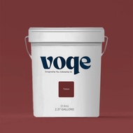 Voqe Premium Wine Red Acrylic Paint 9L High-Gloss Waterproof for Home & Furniture 15-Year Durability