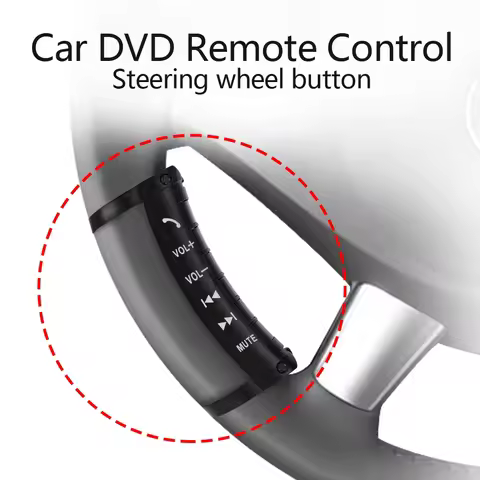 VC-Innovative-Universal Car Steering Wheel Remote Control Button Multi-Function Wireless Bluetooth C