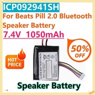 For Beats Pill 2.0 Bluetooth Speaker Battery 7.4V 1050mAh Li-ion J272 ICP092941SH Battery
