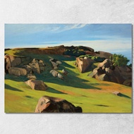 Cape Ann Granite Edward Hopper eho5 Canvas Print