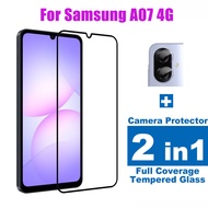For Samsung A07 4G Full Coverage Screen Protector For Samsung Galaxy A17 A25 A56 A36 A26 A06 A16 F06