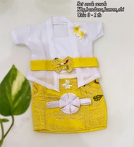 pakaian anak bayi perempuan balita pakaian adat bali murah untuk anak 2022 set baju kamen bando sele