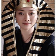 Pharaoh Hat Masquerade Party Egyptian Pharaoh Hat Skull King Snake Head Scepter Wand Egyptian Pharao