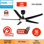 Regair DC Motor Ceiling Fan with/without LED ( 56" ) D56