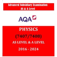 AQA Past Year Papers Physics (7407/7408)AS & A Level 2016-2024!