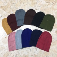KATUN Plain beanie beanie/Plain beanie/Child And Adult beanie/Plain Cotton beanie/Embroidered Cotton