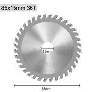 1pc 85mm TCT Carbide Saw Blade 24T 30T 36T Circular Saw Blade Bore 10mm 15mm Wood Cutting Disc for M