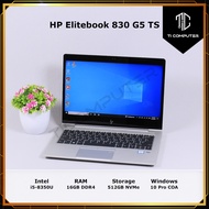 HP Elitebook 830 G5 14Inch Touchscreen Intel Core i5-8350U 16GB DDR4 RAM 512GB NVMe SSD Refurbished Laptop Notebook