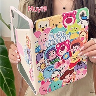 INS Creative Cartoon Funny Cute Screenful Disney For IPad10.2 Shell Ipad10th Cover Mini6 Case Ipad9.7 Cover Air10.9 Anti-fall Case Pro11/ipad12.9 Anti-bending Cover Ipad Gen9 Shell