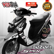 Decal Spin 125 Full Body Stiker Spin 125 Full Body Stiker Motor Suzuki Spin 125 Full Body Decal Holo