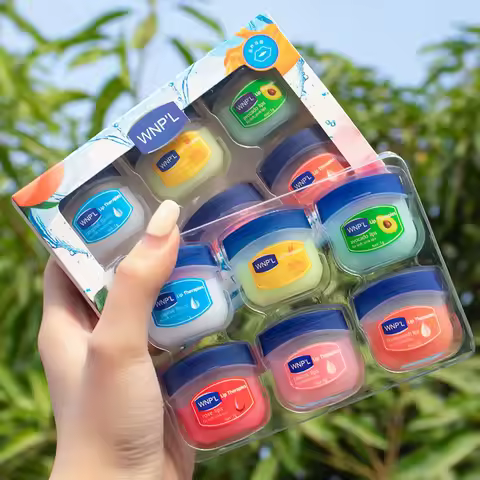 8/6/4/1PCs Lip Balm Moisturizing Lipstick Base Moisturizer Makeup Natural Plant Anti-Cracking Lip Ca