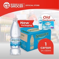 Spritzer Distilled Drinking Water 24 x 550ml (24 Bottles) 1 Carton