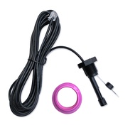 Suis Aliran Air G1/2, Sensor Aliran, dengan kabel sepanjang 4.5 meter dan kepala kristal, untuk alir