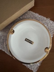 Supreme 金邊陶瓷煙灰缸