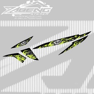 TRANSPARENT STRIPING VARIO 110 & FI ARAI DESIGN
