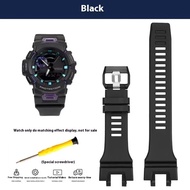 For Casio G-shock Series GBA-900 TPU Watchband Mens Waterproof Sports Bracelet GBA-900 Black Watch S