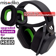 misodiko Upgraded Earpads Replacement for Corsair HS80 Max / RGB Gaming Headset
