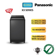 Panasonic Washing Machine Inverter 11.5KG / 13.5KG / 15.5KG / 17.5KG Washer Mesin Basuh Auto Murah 洗