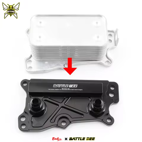 Engine Oil cooler ADAPTER FOR Mercedes-BENZ M272 V6 3.5L M273 V8 W207 W211 W212 E280 E280 E300 E350 