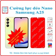 Toughened flexible screen protector for Samsung A25 phone