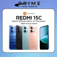 Redmi 15C 4G | MTK Helio G81 Ultra | 6.9" LCD 120Hz Display | 6000mAh Battery | Original Set