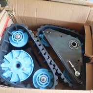 ล้อแทร็กตีนตะขาบ ATV แปลง ตีนตะขาบทำรถตัดหญ้าบังคับวิทยุ