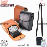 COCOFRUIT Camera , Portable Adjustable Strap Storage Bag, Leather Shockproof Waterproof Protective C