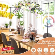 Wedding Over The Table Rod Arch Stand Metal Adjustable Arch Sturdy Display Desktop Arch Rack Hanging