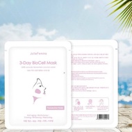 Box Of 6 Pieces Natural Coconut Jelly Mask Supplemented With Collagen, Fade Dark Spots, Brighten Skin