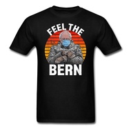 Bernie Sanders Feel The Bern Progressive Retro Vintage T-Shirt
