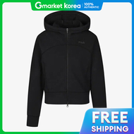 FILA | Fila Double Tech Hooded Training Jacket Y Fs2Ftg4252F Blk Outerwear