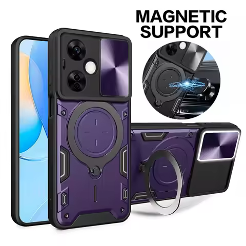 Armor Funda For OnePlus Nord CE 3 Lite Case Armor Slide Camera Protection Phone Case For OnePlus Nor