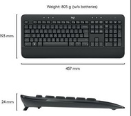 Logitech K545 Keyboard (Battery life: 36 months)