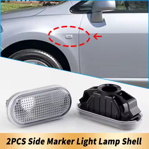 2PCS Car Turn Signal Side Marker Light Lamp Cover Shell For Nissan 350Z Micra Navara Note Cube Tiida