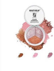 BEAUTYRELAY LONDON - Face 2 Face Color Harmony Highlighter- For Face Makeup - with vitamin E, Long-l