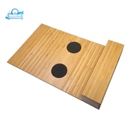 Couch Cup Holder Wood Multifunction TV Remote Holder Furniture Storage Bag Multi Foldable Couch Tray