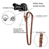 Adjustable Leather Camera Single Shoulder Strap Multifunctional Camera Shoulder Strap Photography Eq