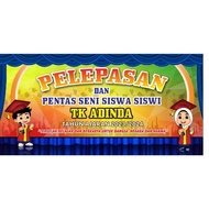 Spanduk WIsuda dan Pentas Seni PAUD/TK