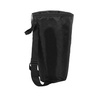8 Inch African Djembe Drum Bag Carry Gig Waterproof Oxford Cloth Handbag Backpack (Black)